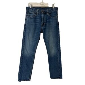 Levi's 505 Water Less  32x30 Men's Jeans Dark Wash Classic Straight Leg